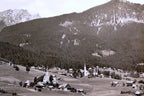 Sommerfrische gosau austria postcard 1940's   unposted