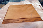 Old Trapper signed Frederic Remington cowboy on a horse framed  11X14"