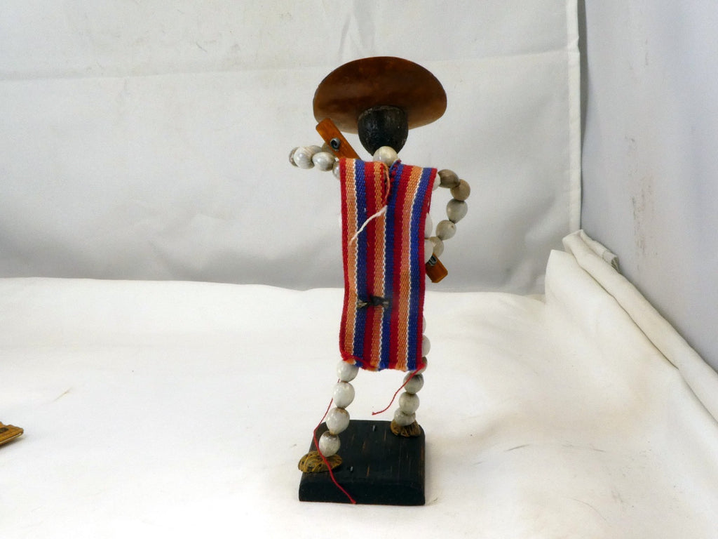 South American Doll Toy Handcraft Traditional dried nuts