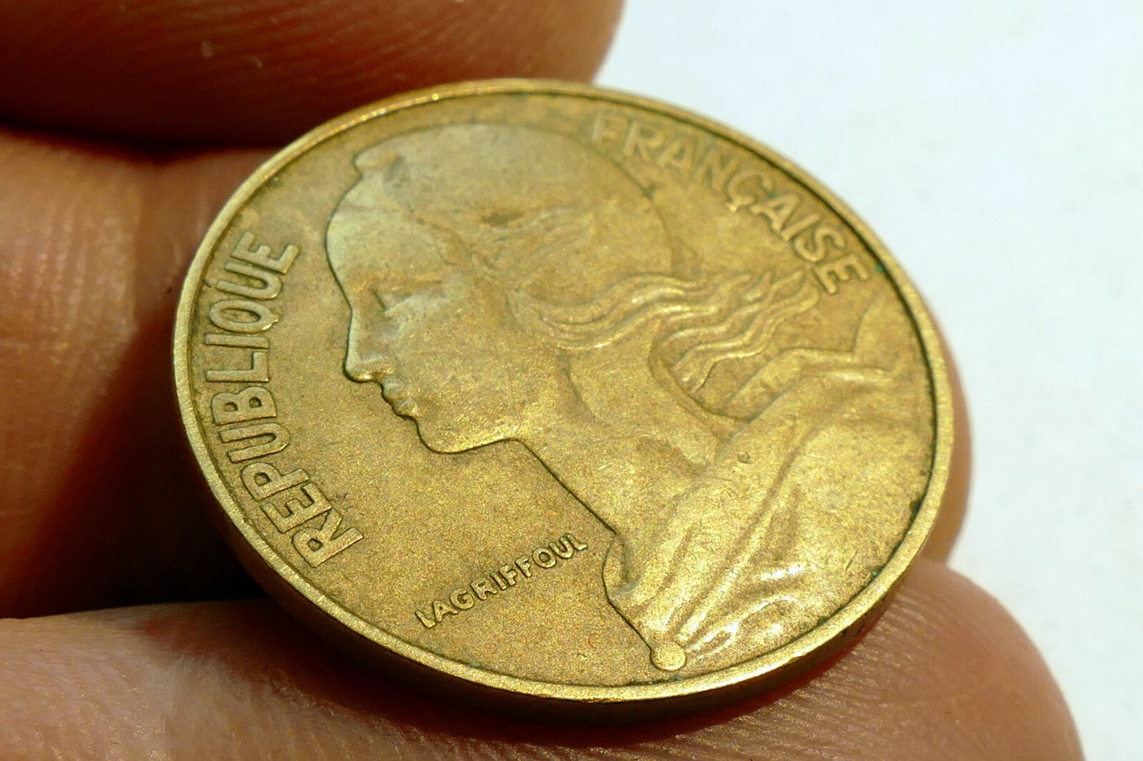 Republique Francais  20 Centimes  1962 coin France