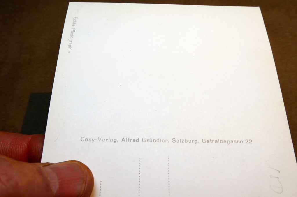 Goisern Austria postcard 1940's  - unposted