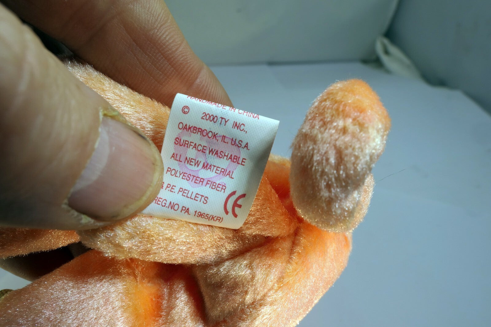 TY Beanie Baby PIG ( Chinese Zodiac Collection )  plush toy 8"