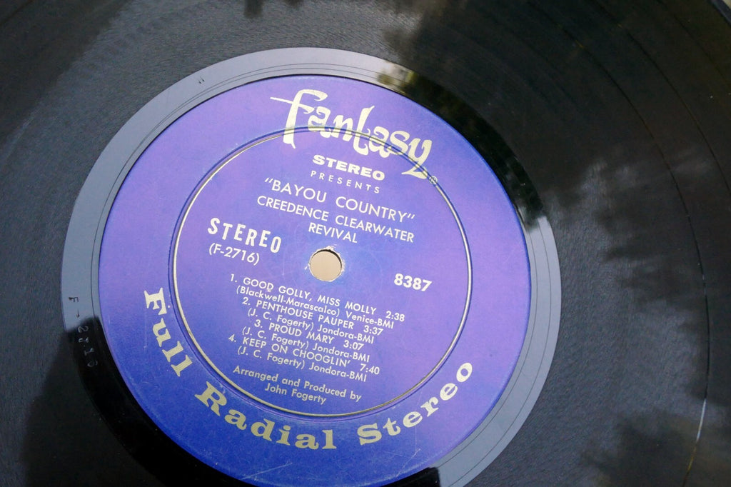 Creedence Clearwater Revival Bayou Country LP 1969 original Fantasy Record #8387