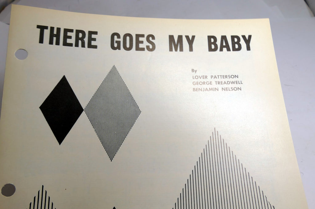 There goes my baby patterson treadwell benjamin nelson 1959 sheet music drifter