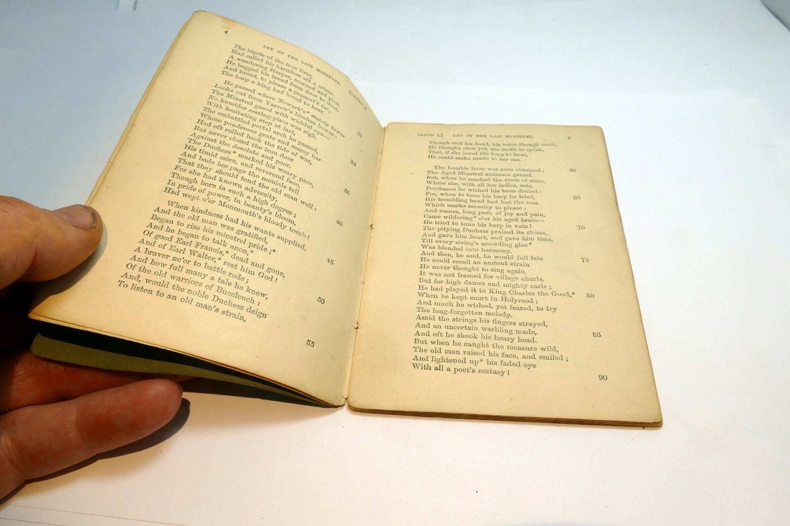 Scott's The Lay Of The Last Minstrel Walter Scott  1883 Chambers London