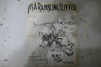 It's a rambling flivver, sheet music 1917, by byron gay, charles n. daniels