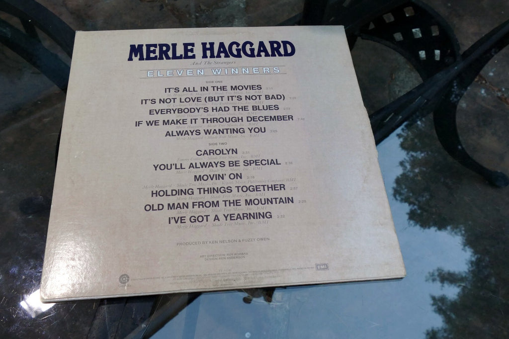 MERLE HAGGARD ELEVEN WINNERS ( 1978) ST-11745 LP VINYL RECORD Capitol Records