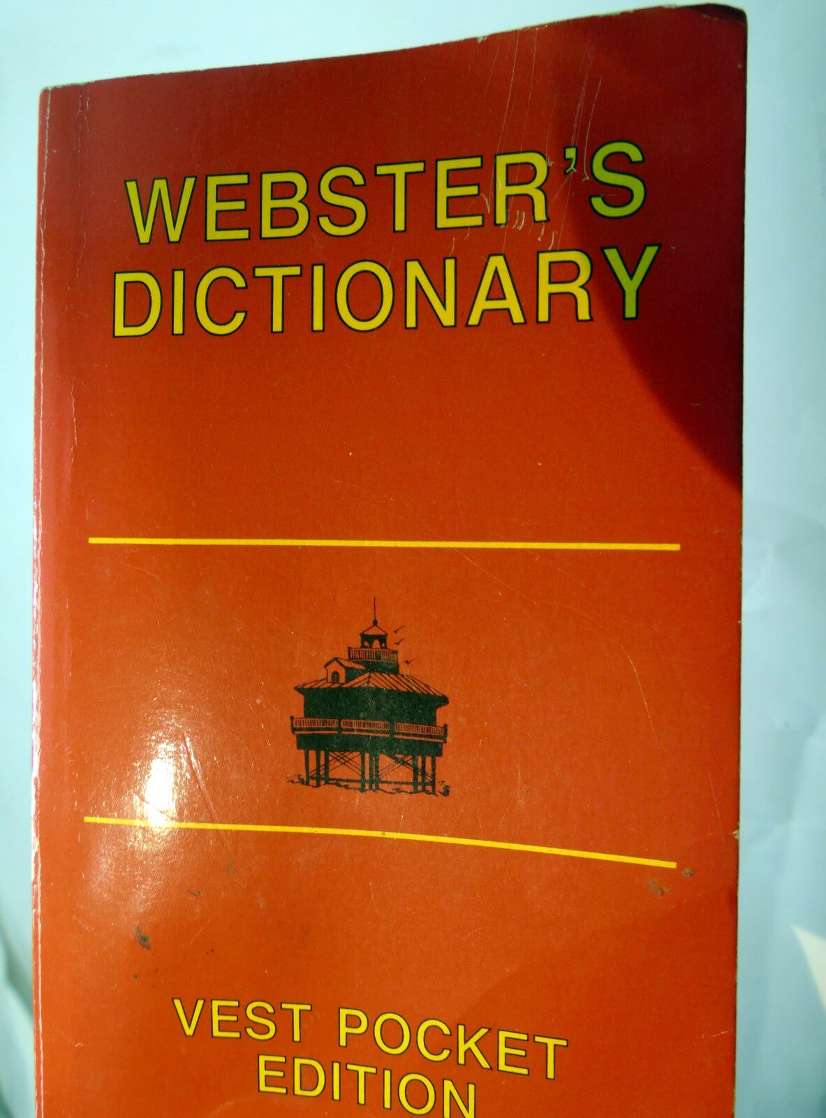 Vintage vest pocket edition webster dictionary 1989