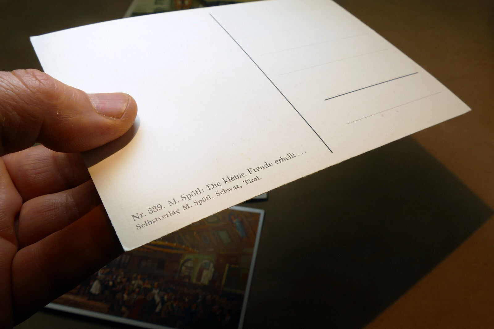 Germany Austria Unposted Postcard Lot pack of 5 People Landscapes painted 1960's