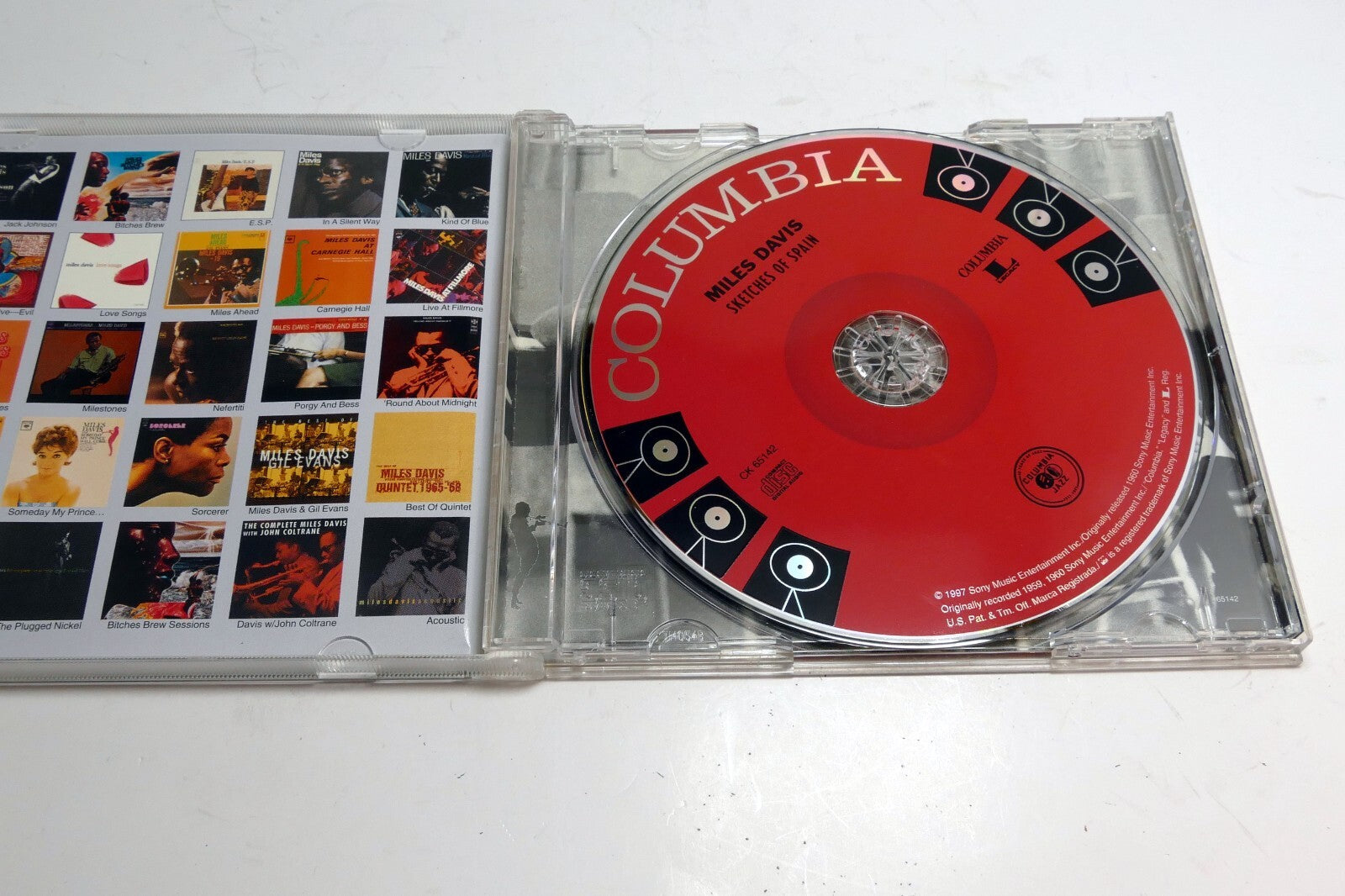 Sketches of Spain CD - Miles  Davis CK 65142 Columbia / Legacy  1997 Sony Music