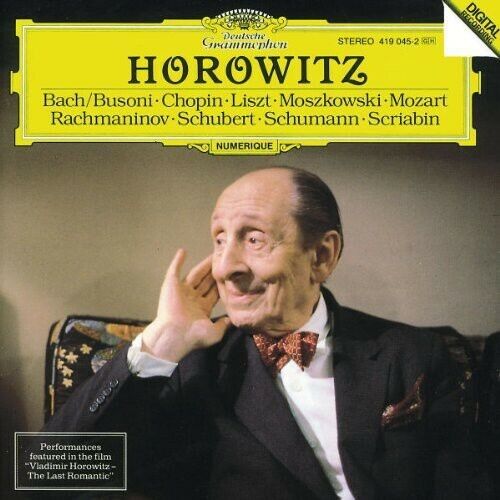 Vladimir Horowitz - Vladimir Horowitz (431 256-2) CD Bach Chopin Mozart   1989