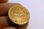 10 Pfennig coin  1977 GERMANY - FEDERAL REPUBLIC Oak Leaf