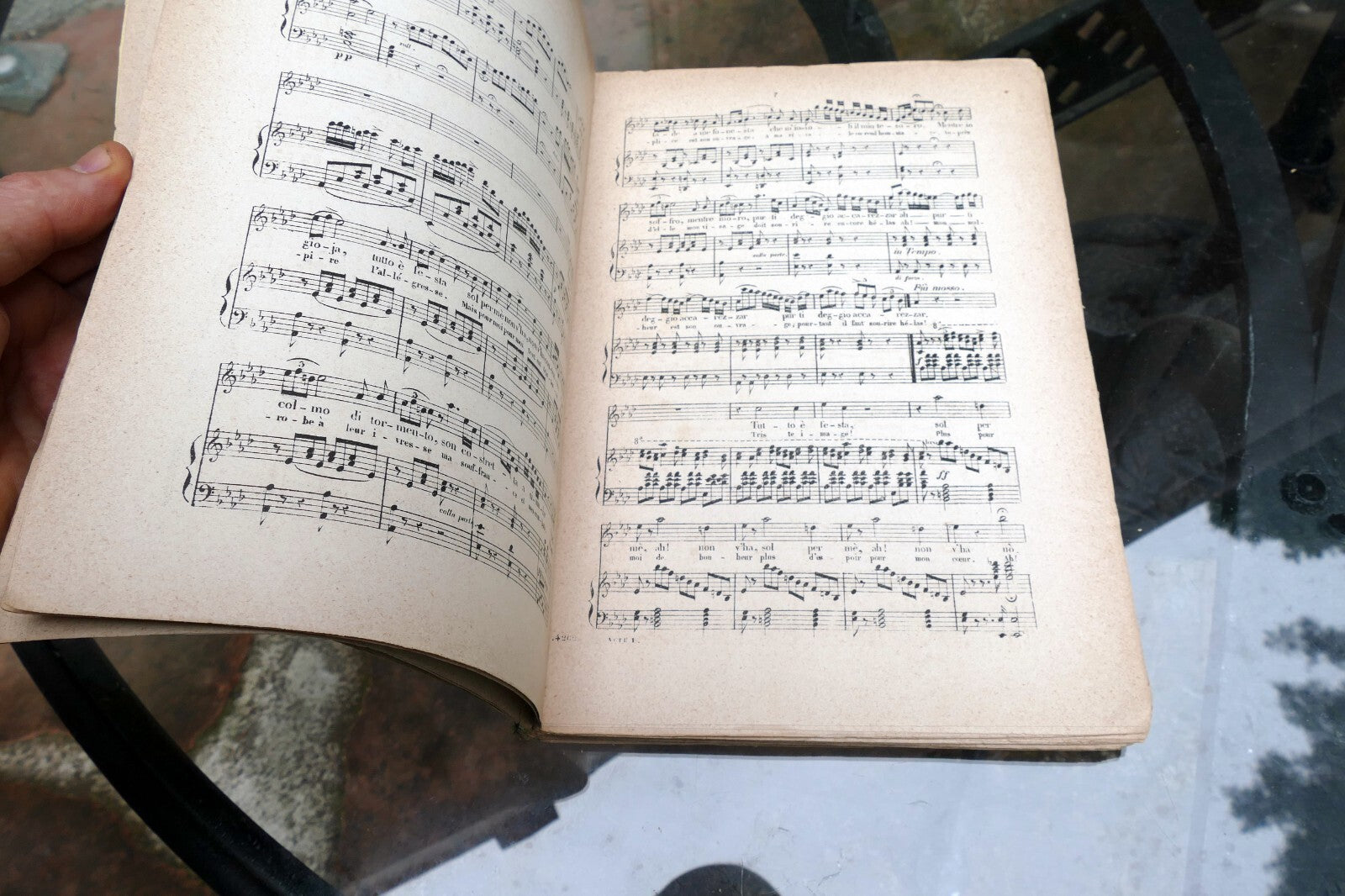 Sonnambula Bellini Paris Schlesinger 1850-1890 sheet music Partition Piano chant