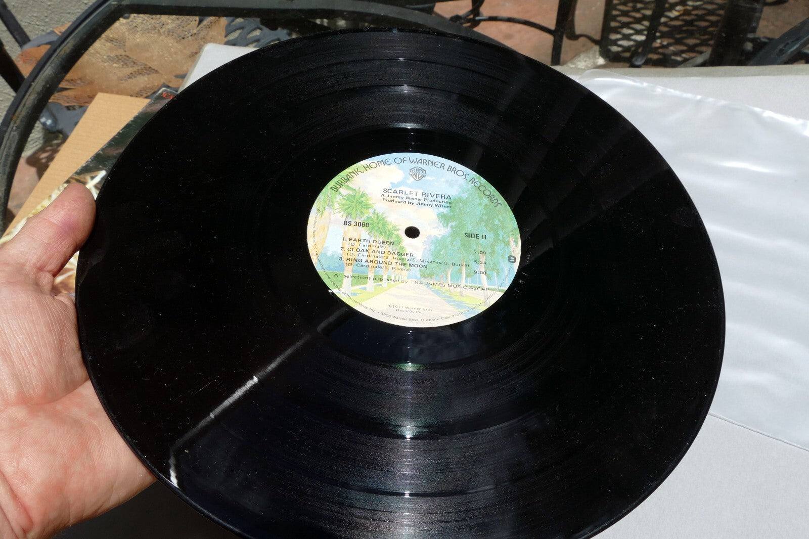 SCARLET  RIVERA - LP - Self Titled - Warner Bros. BS 3060 1979 VG