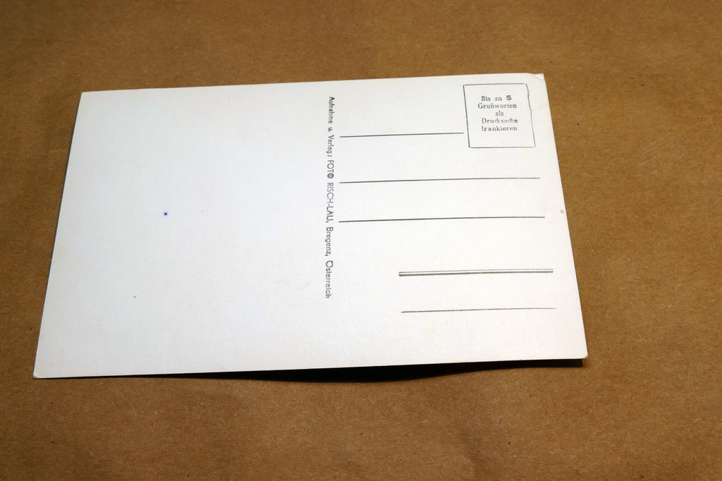 Landen A.A. Risch-Lau  Alps  Austria postcard 1940's  - unposted