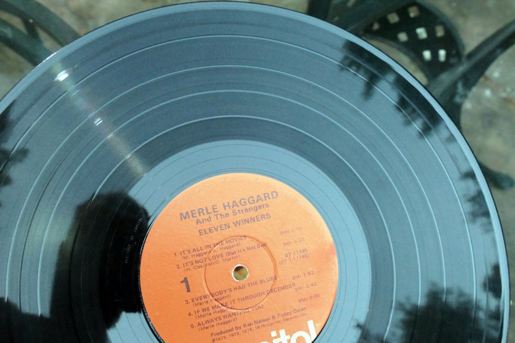 MERLE HAGGARD ELEVEN WINNERS ( 1978) ST-11745 LP VINYL RECORD Capitol Records