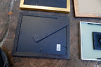 Pack of 4 Glass Wood Picture Portrait Frame  5X7" 8X10" Art Photo