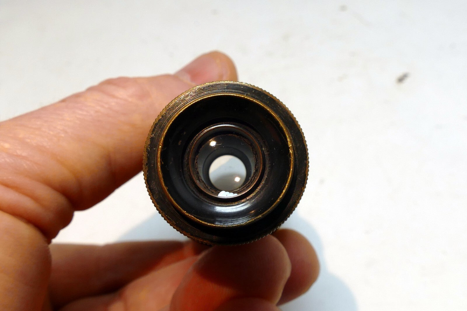 Antique Telescope Brass Nautical Spyglass 19th century compact
