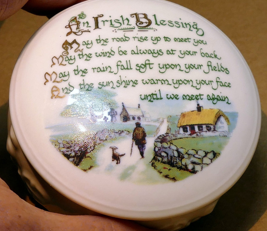 Belleek gift box ireland blessing father day   until we meet again