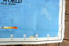 South Africa S. Atlantic OCEAN - 40X56" extra Large MAP