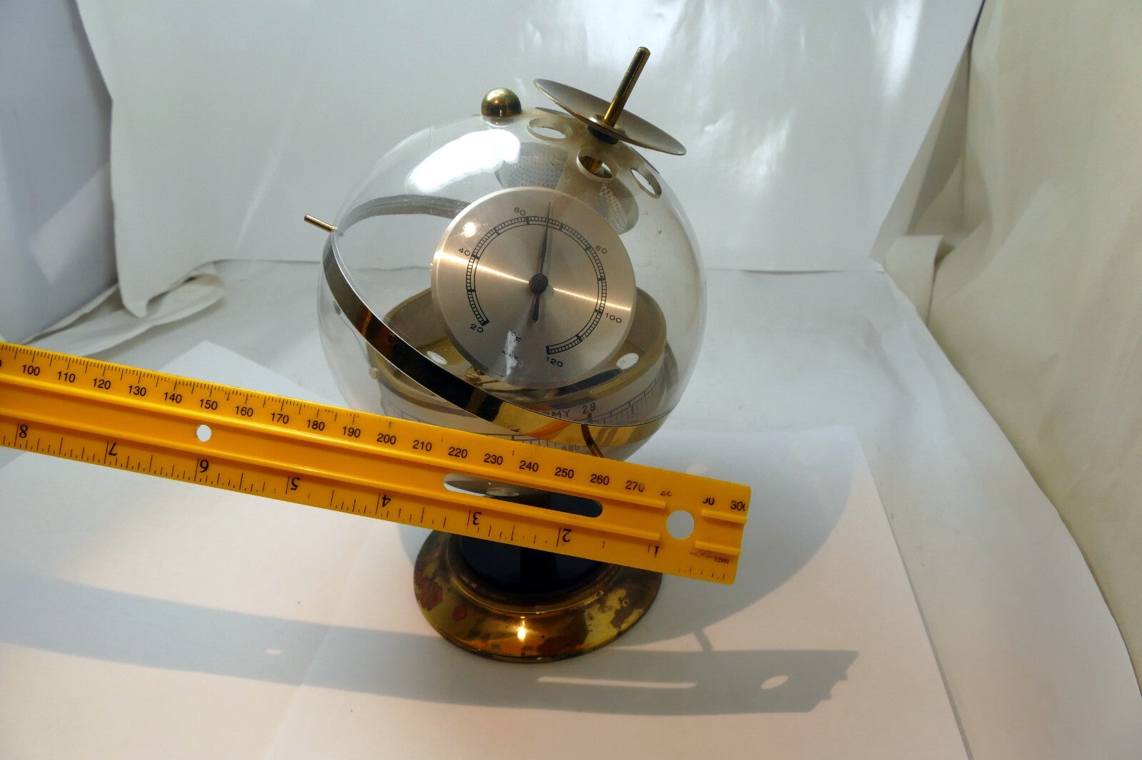 BGM Barometer Brass Sputnik West Germany