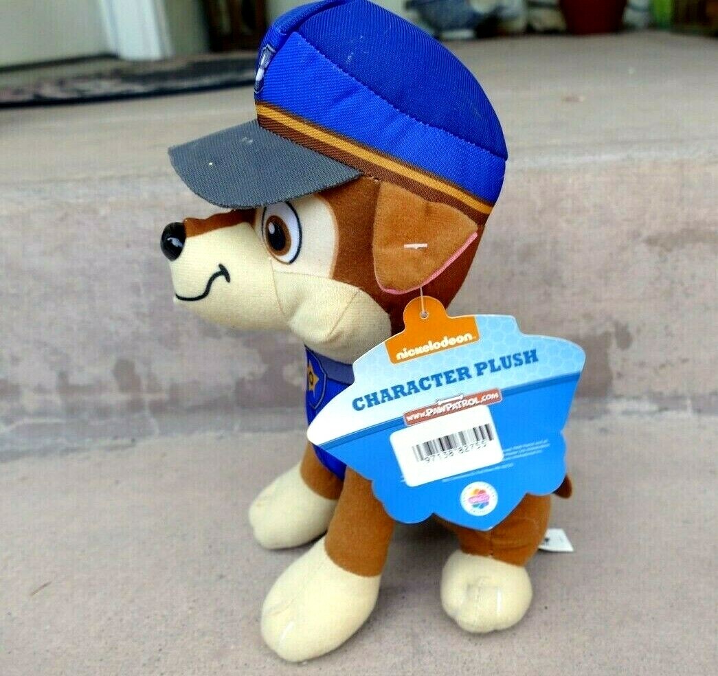 Paw patrol chase pillow pet nickelodeon dog police canine 10" puppy