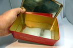 Norman Rockwell Tin empty container family dinner Thanksgiving Freedom from want