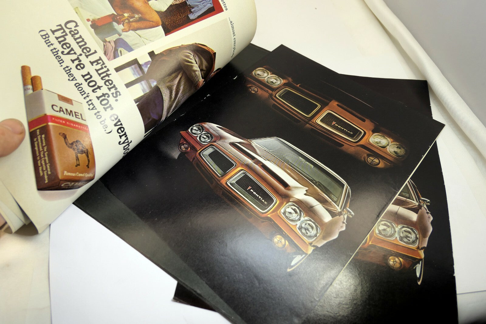 Pontiac 1974 Grand Am Car Magazine clippings advertisement ad