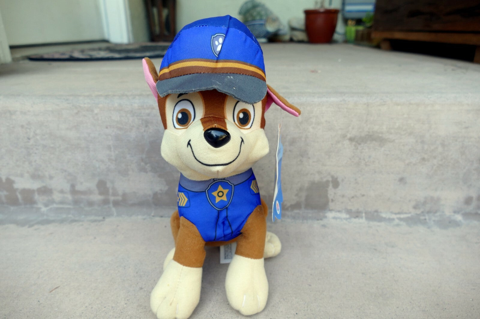 Paw Patrol Chase Pillow Pet Nickelodeon Dog Police Canine 10" Puppy 