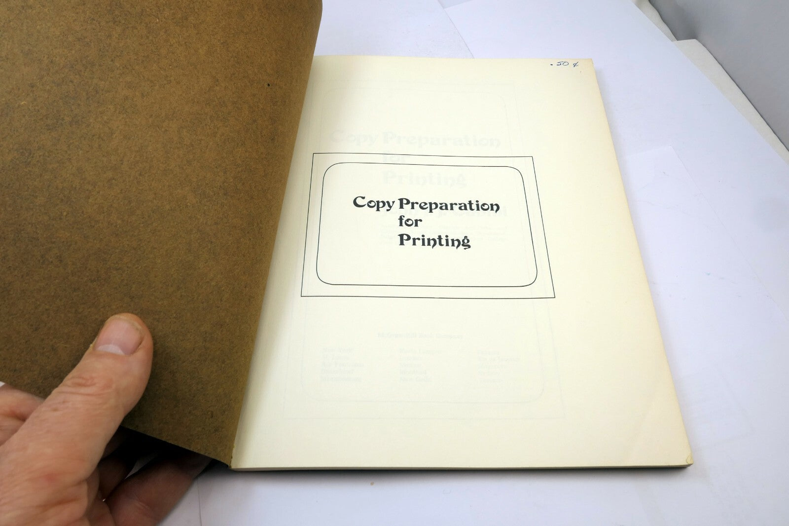 Copy Preparation for Cabibi Printing