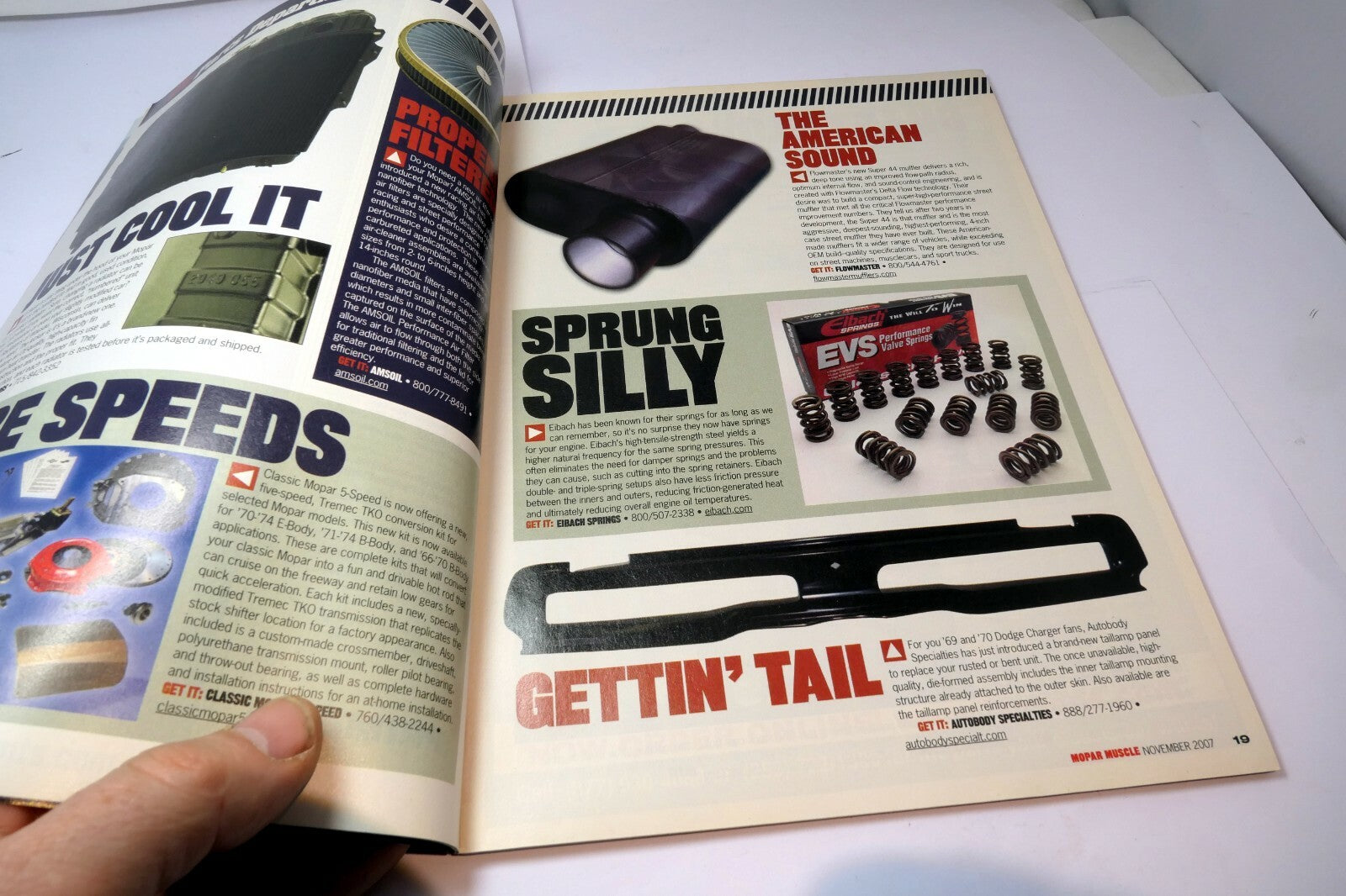 MOPAR Muscle Magazine November 2007 '69 Barracuda Convertible '70 T/A Challenger