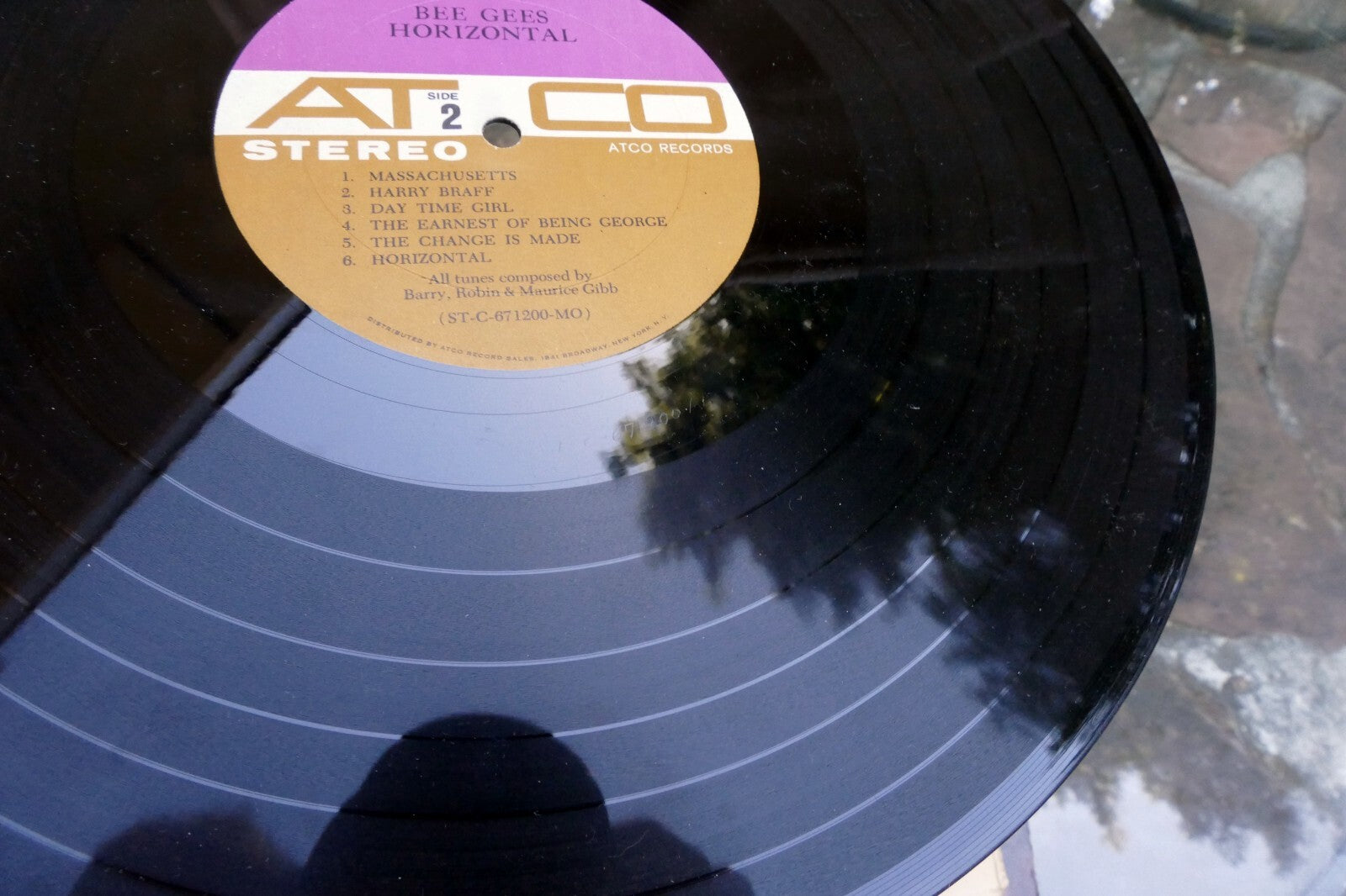 BEE GEES Horizontal LP 1968 ATCO SD 33-233 Vinyl LP Record -R36 VG