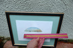 Etching St. Mark's Square Lagoon Venice Pencil Signed matted framed by B Fe