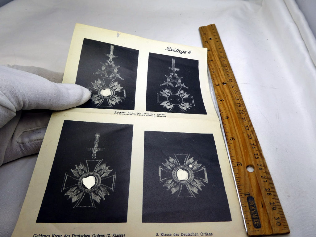 6X8" picture of German Golden Cross military insignia  7120029