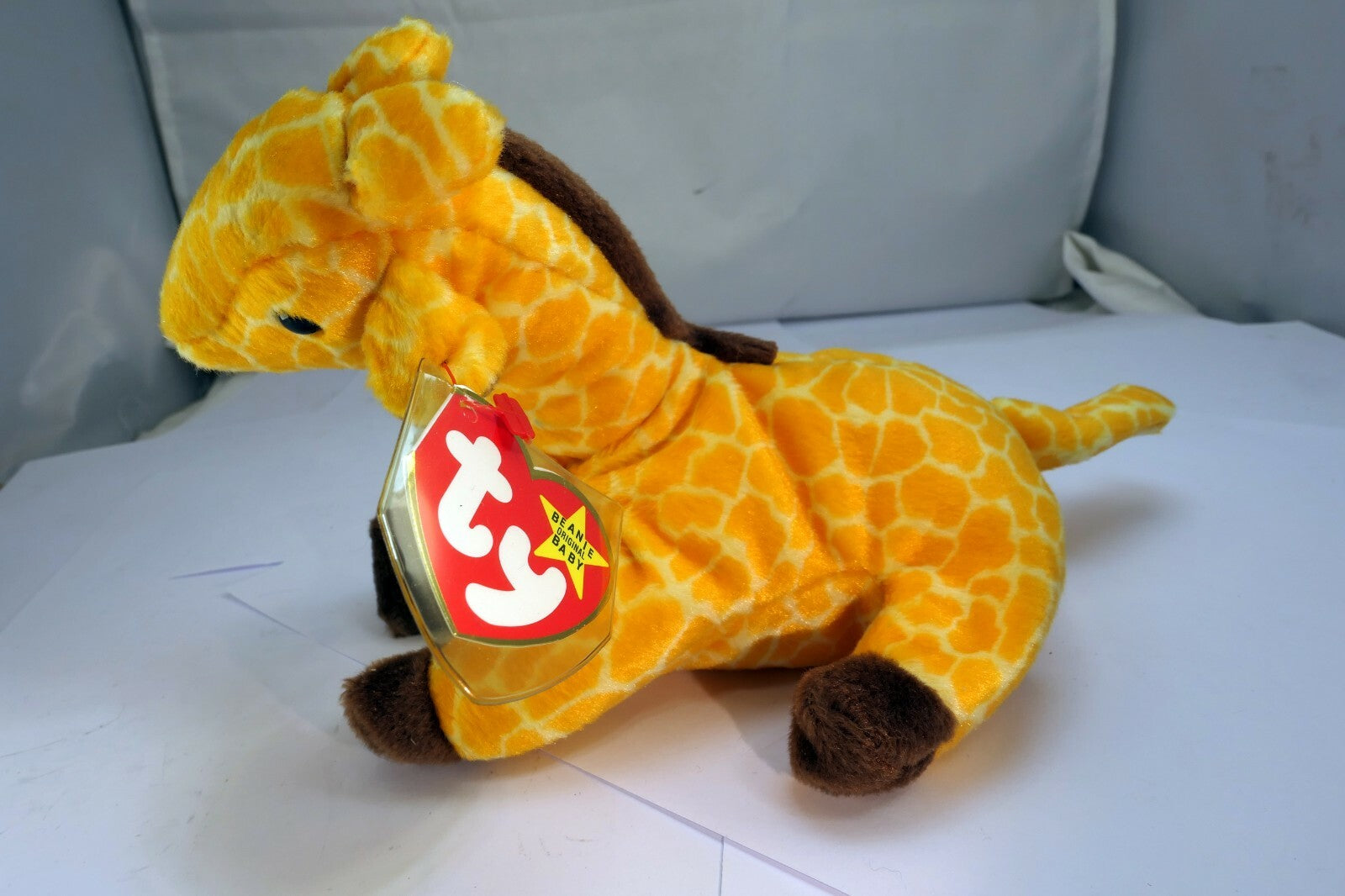 TY Beanie Baby Twigs 5-19-1995 Style 4068 GIRAFFE  WITH  ERRORS