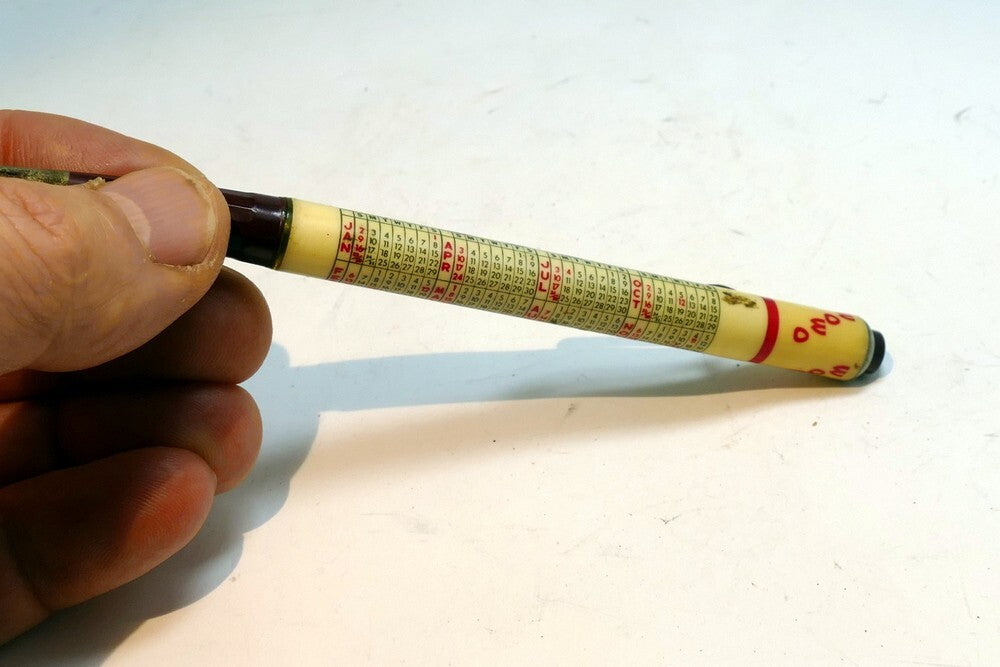 Mechanical Pencil 1190 KC WBC 50,000 watts WOWO 1955 calendar