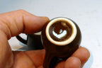 German Schonwald Miniature 4cm tall brown Milk Creamer Pitcher Set Of two