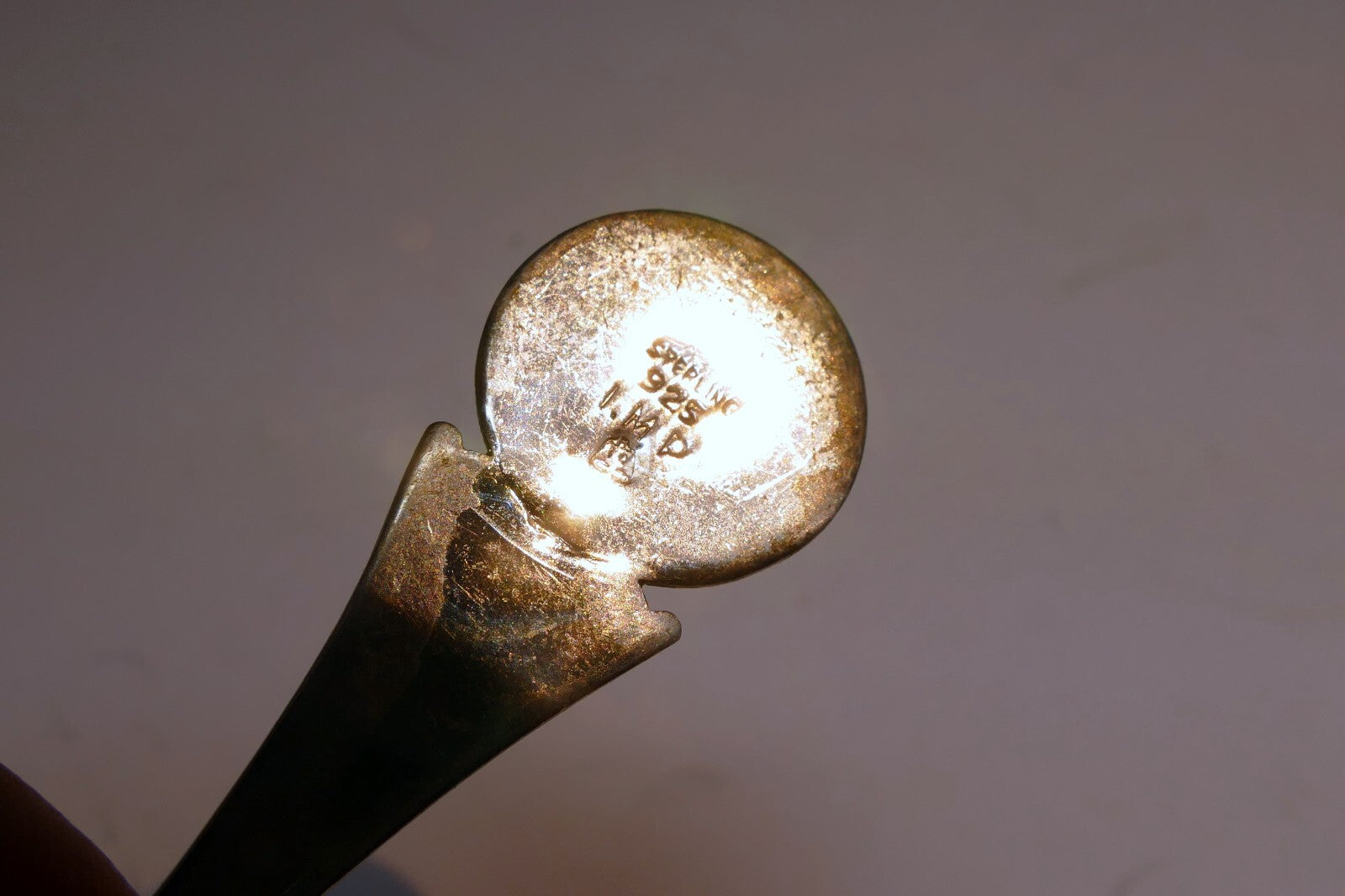 925 Sterling Silver - TAXCO Aztec Calendar Spoon -  Mexico 25 gr.