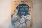 Dearly beloved, sheet music 1942, "you were never lovelier", jerome kern, johnny mercer