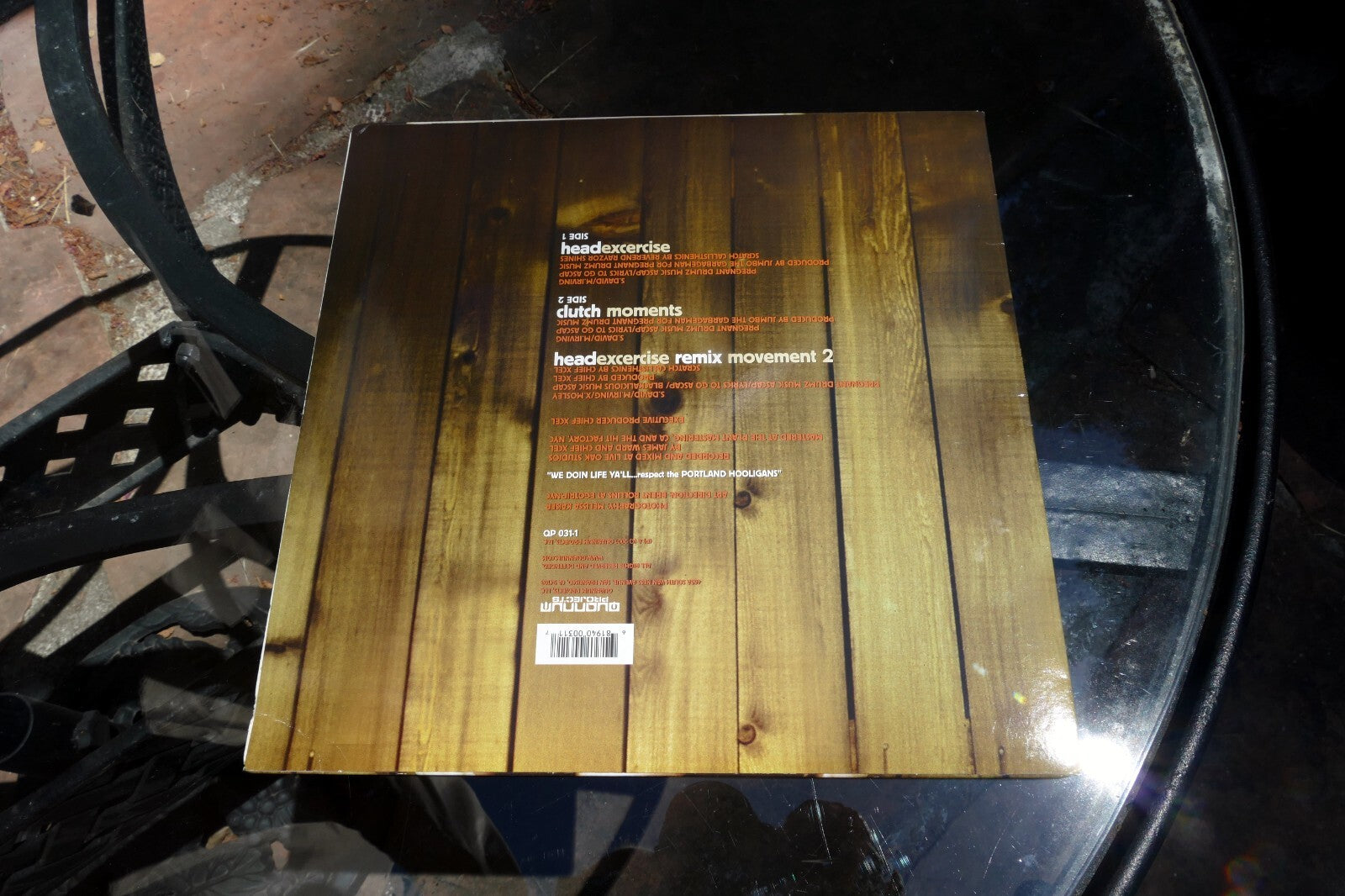 LIFESAVAS Head Exercise 12" Vinyl 2001 Quannum Projects | Rap LP QP 031-1