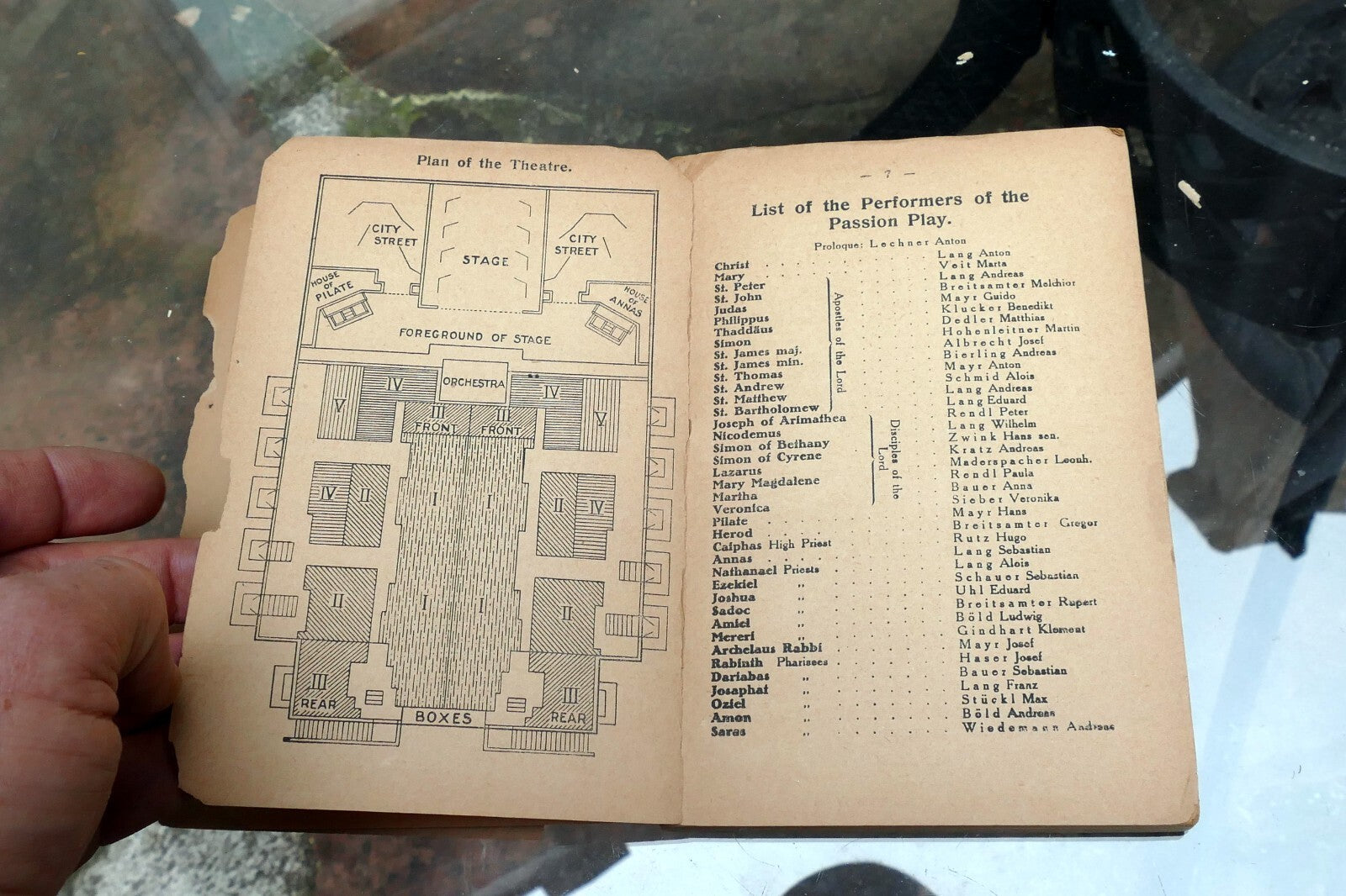 1922 Oberammergauer Passionsspiel Sheet Music Passion-play opera text religion