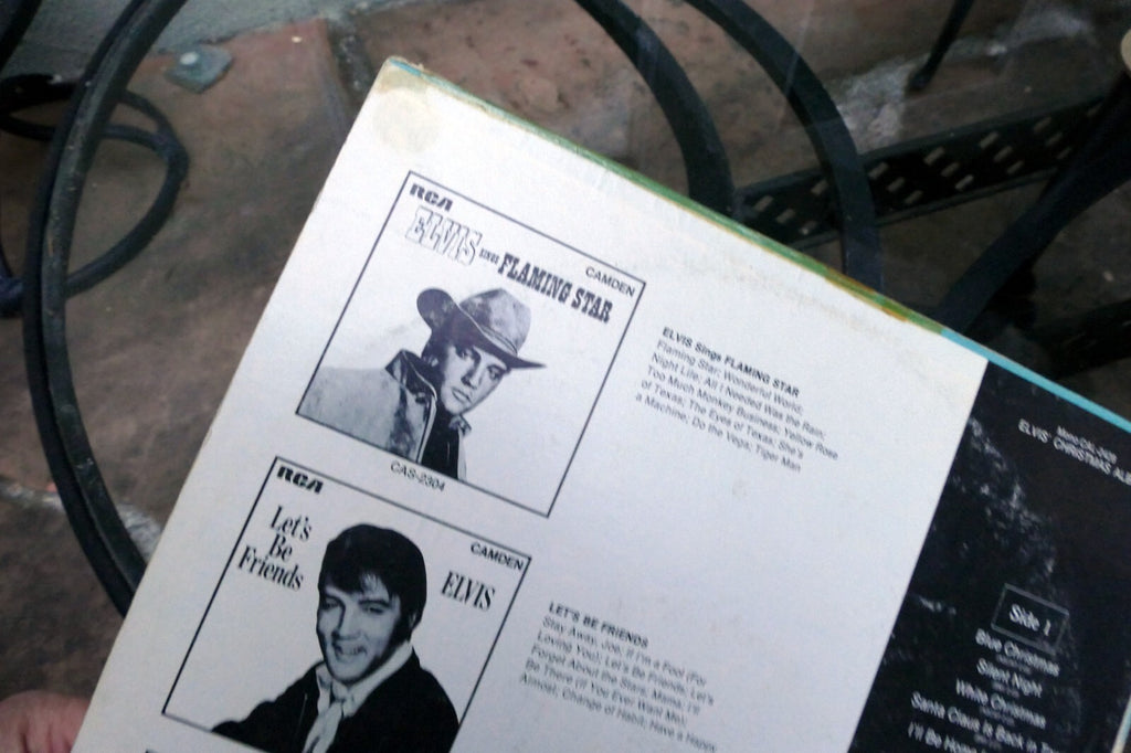 1970 Elvis Presley Elvis' Christmas Album RCA CAL-2428 - ALBUM ART COVER ONLY