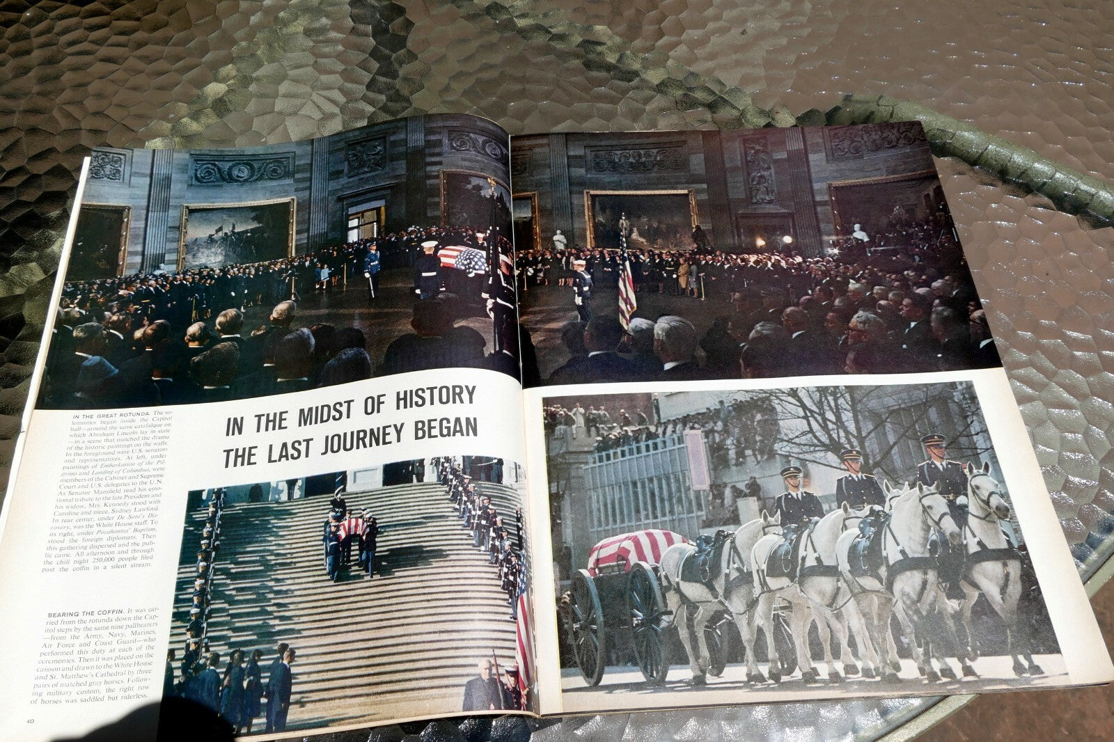 LIFE President John F. Kennedy laid to rest 1963 December 6