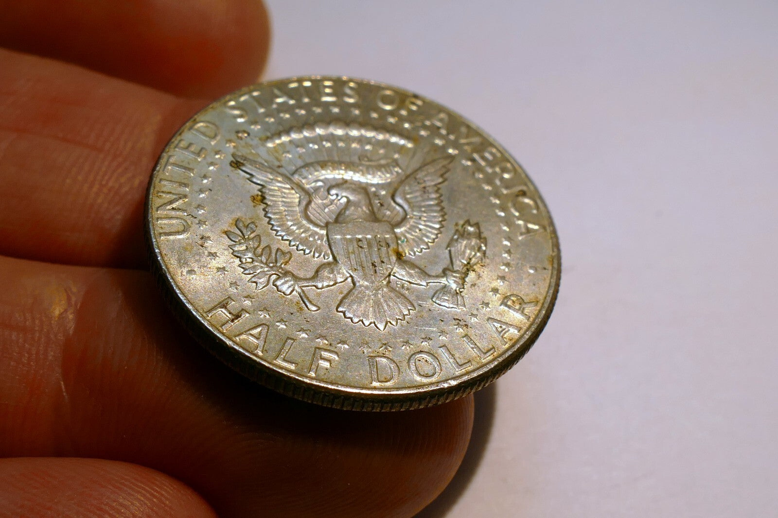 1969 - D Kennedy  half dollar coin US 40 % SILVER 60 % Copper