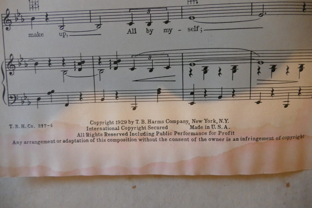 Why Was I Born 1929, from "Sweet Adeline", by Jerome Kern, Oscar Hammerstein 2nd