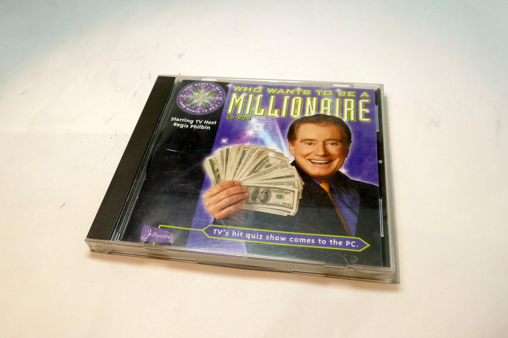 Who Wants to be a Millionaire CD ROM PC Interactive Regis Windows 95 98