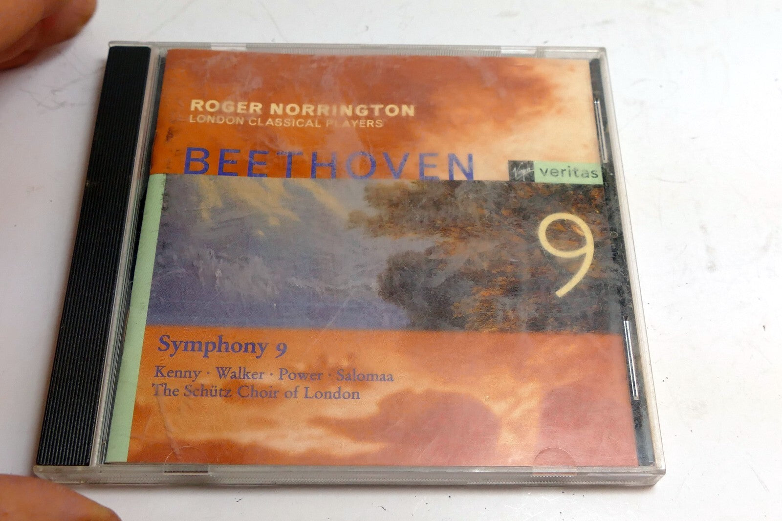 Cover art only beethoven symphony 9 london classical players n ( no cd included)