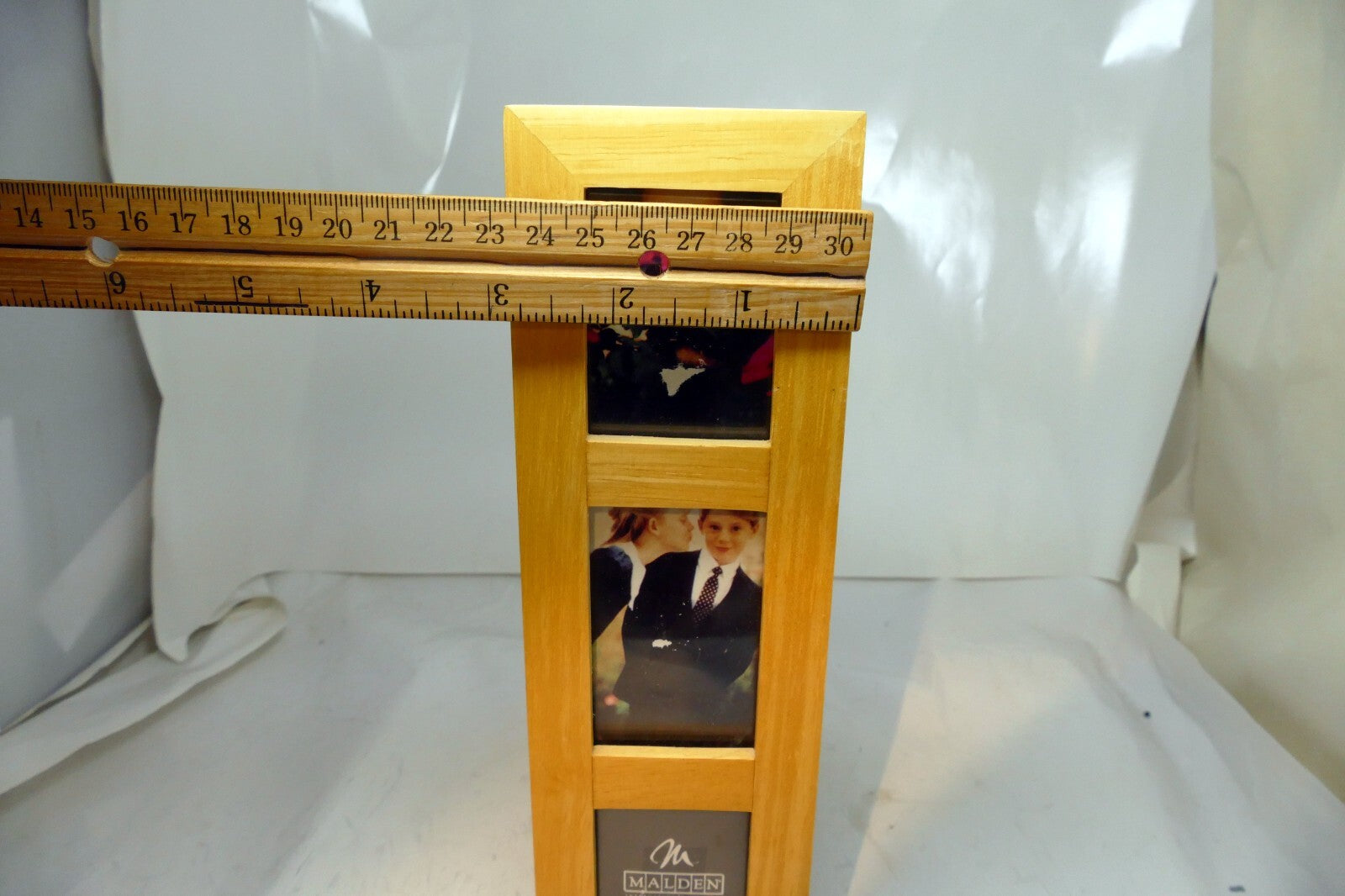 Malden 1.5X2" Opening Collage Matted Picture Frame, Displays Free standing desk