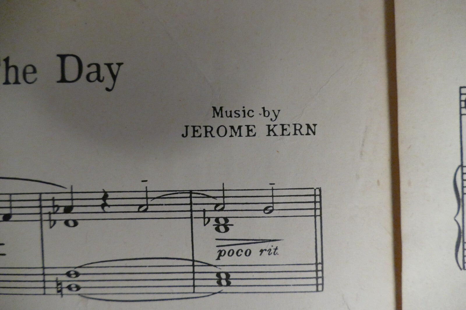 All Through The Day 1946 by Jerome Kern from "Centennial Summer" musical
