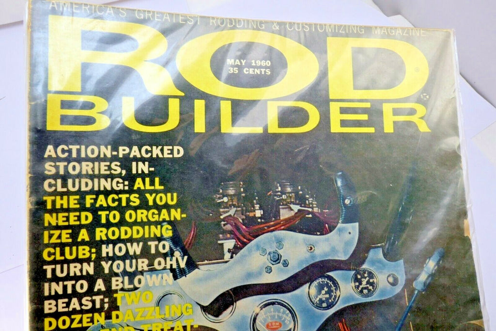 Rod builder magazine may 1960 americas greatest rodding & customizing